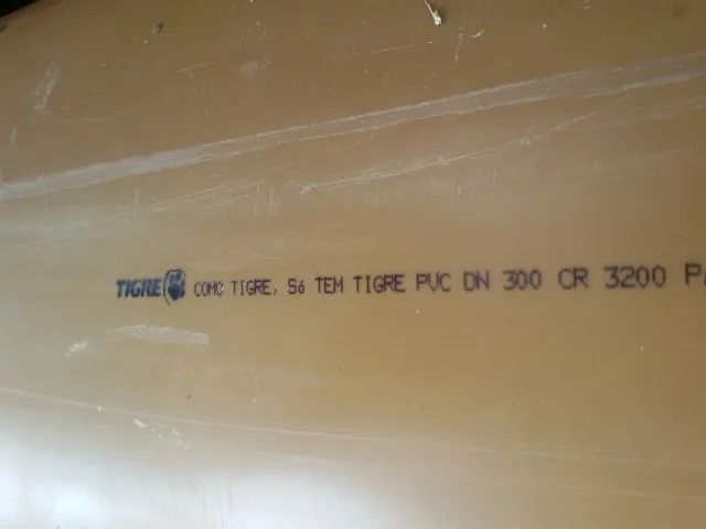 Tubos Pvc Ocre Coletor JEI Tigre 200mm, 250mm e 300mm Barras 6 Metros ou Fração No Crédito - Foto 3