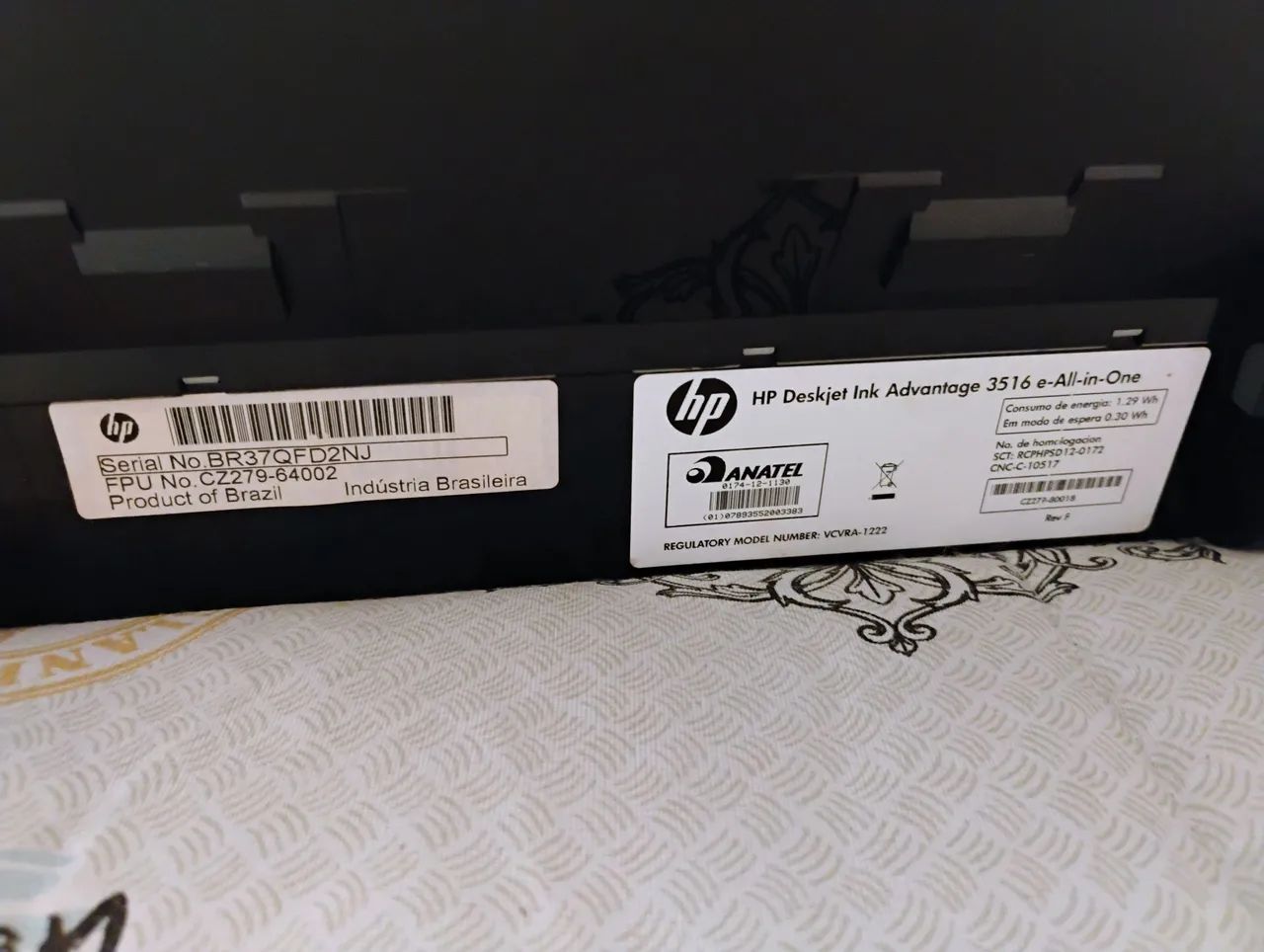 Impressora Hp Deskjet ALL in one 3516 - Foto 5