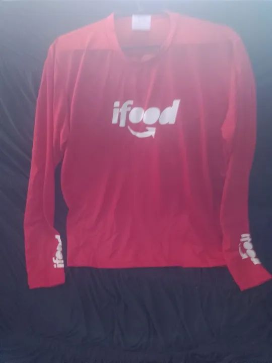 Camisa motoentregador semi nova proteção UV  - Foto 3