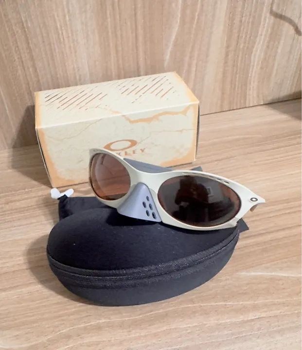 Óculos Oakley Plantaris Matte Sand Prizm Brown Gradient