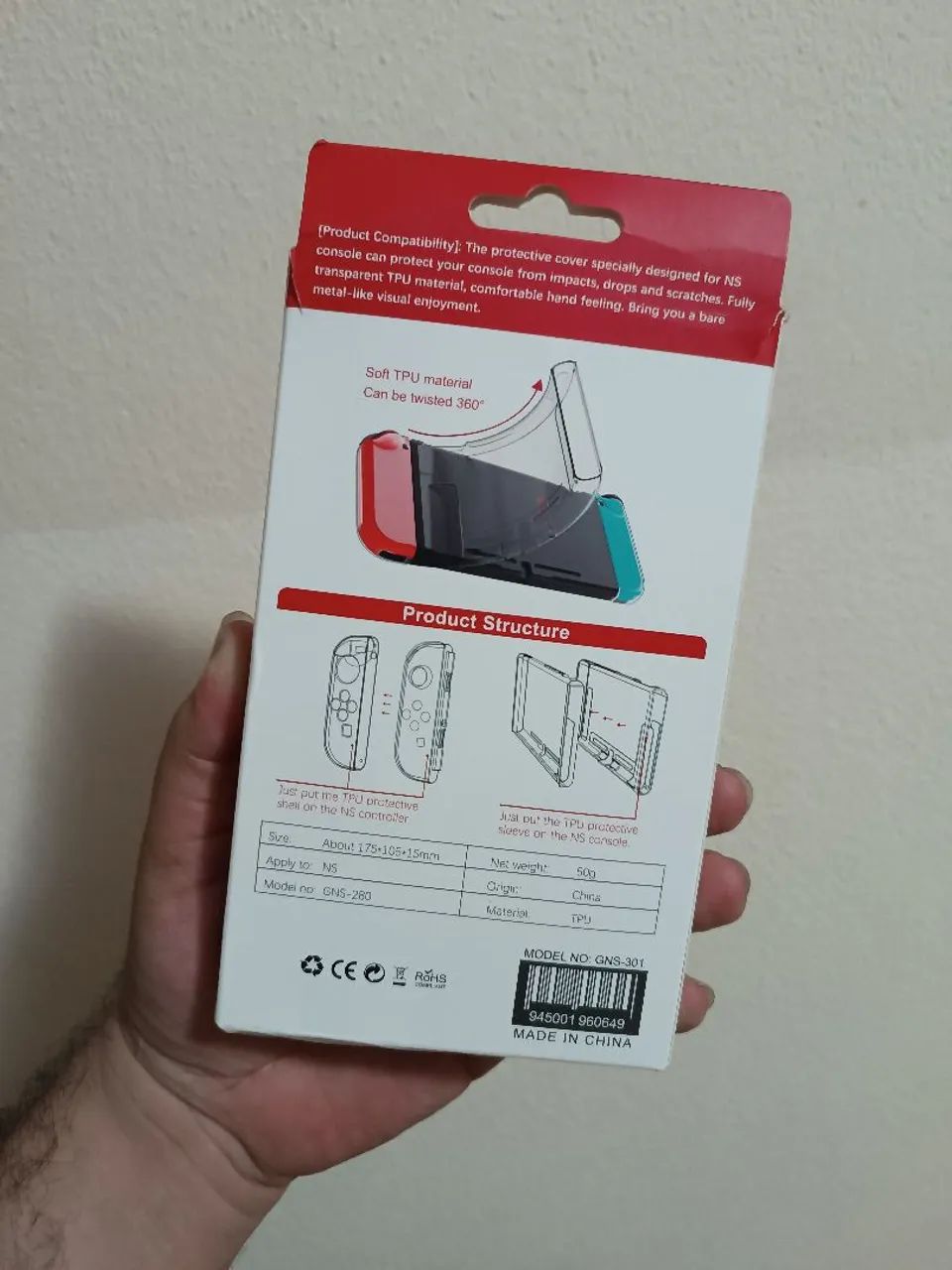 Capinha TPU para Nintendo Switch - Foto 2