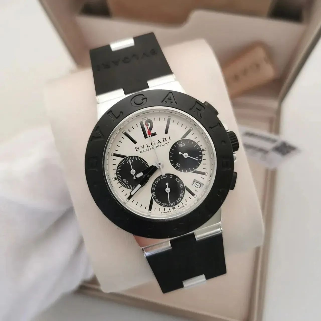 Relogio bvlgari aluminium  - Foto 5