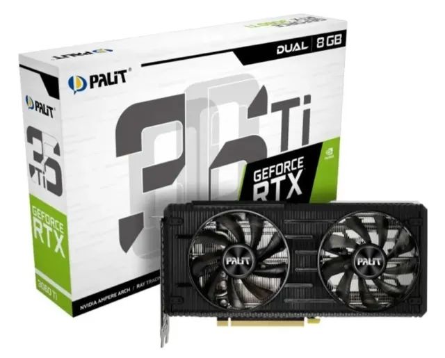 RTX 3060 Ti 8GB RGB - RTX 3060Ti - Desempenho Gamer e Ray Tracing Placa de Vídeo