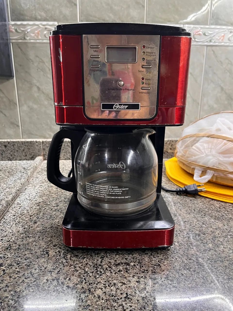 Cafeteira Elétrica Oster Vermelha - Foto 4