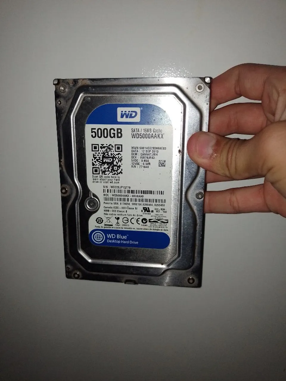 HD 500GB WD Blue SATA