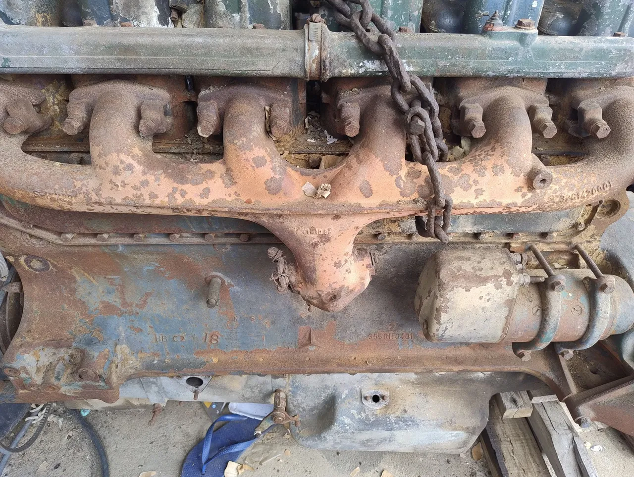 Motor OM 355/6 maçarico