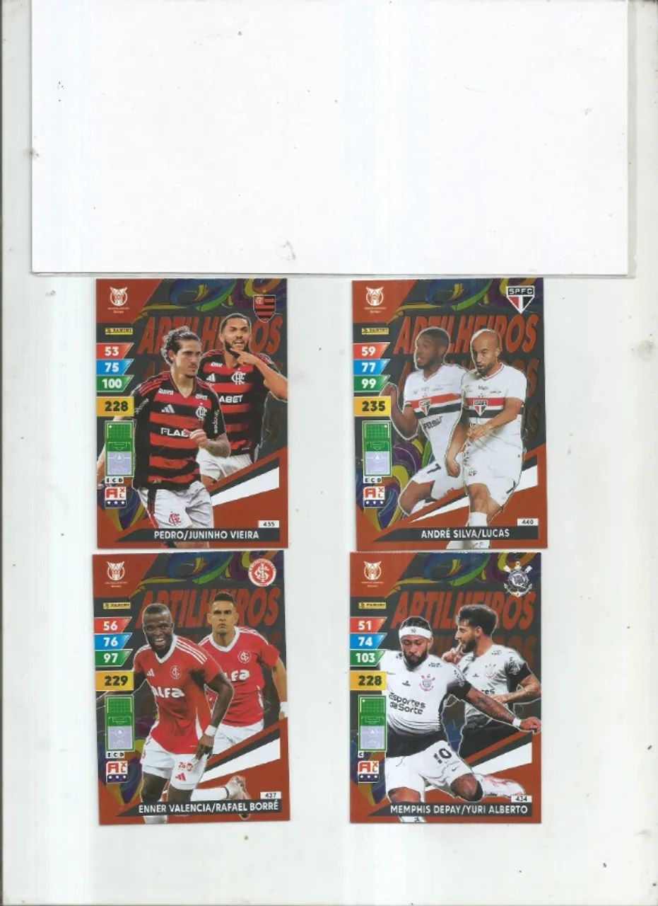 CARDS ADRENALYN CAMPEONATO BRASILEIRO 2025 - Foto 4