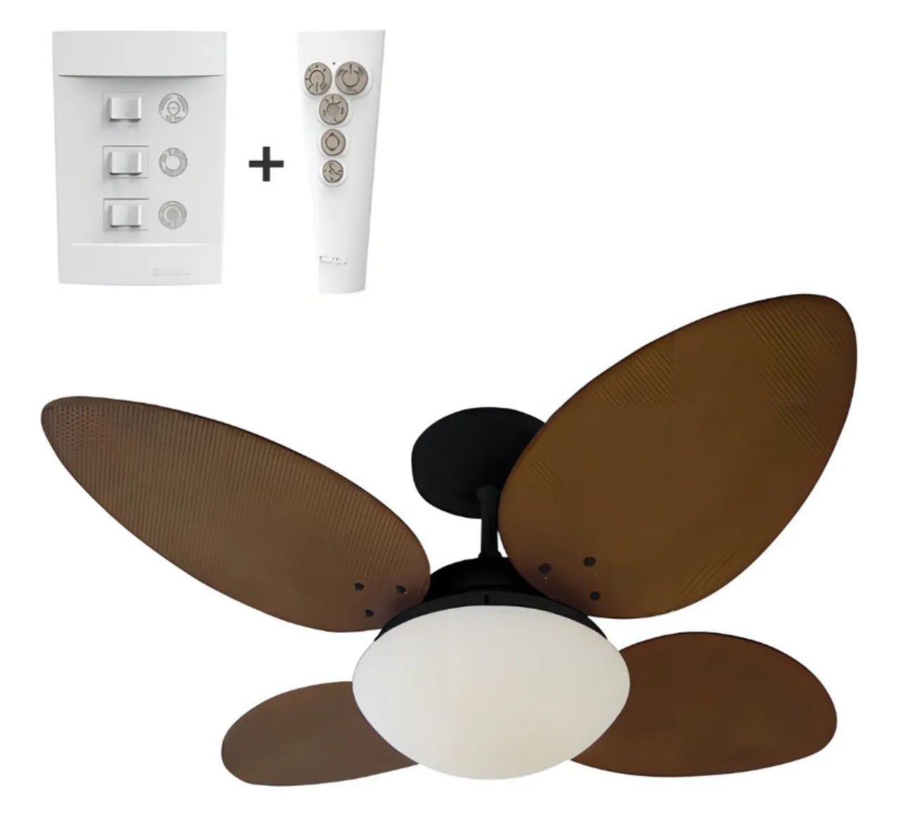 Ventilador de Teto 4 Pás - Design Moderno - Foto 3