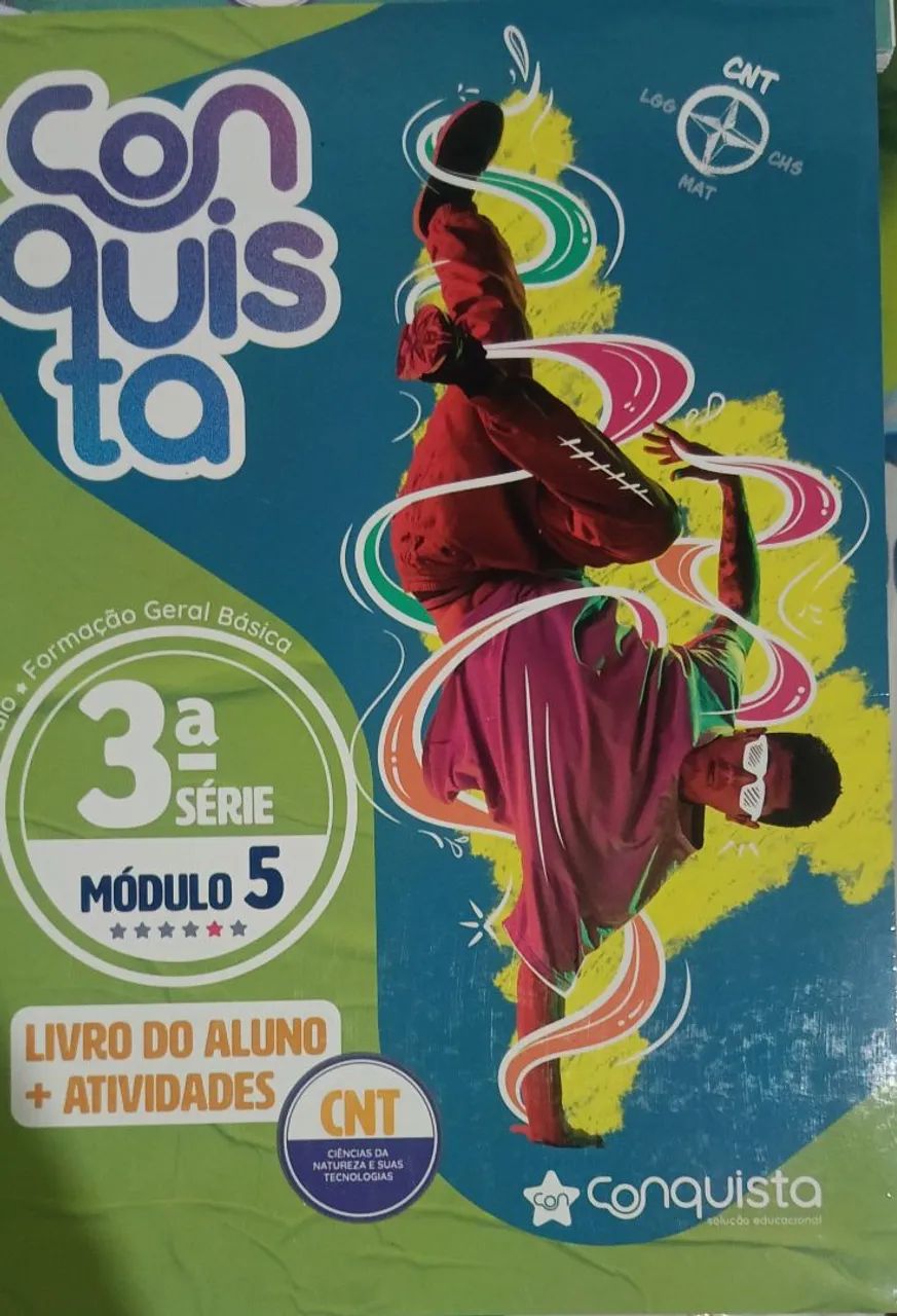 Livros do 3°ano do Ensino Médio - Sistema Conquista
