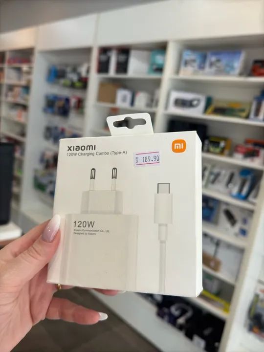 Carregador Xiaomi 120W Combo (Type-A)