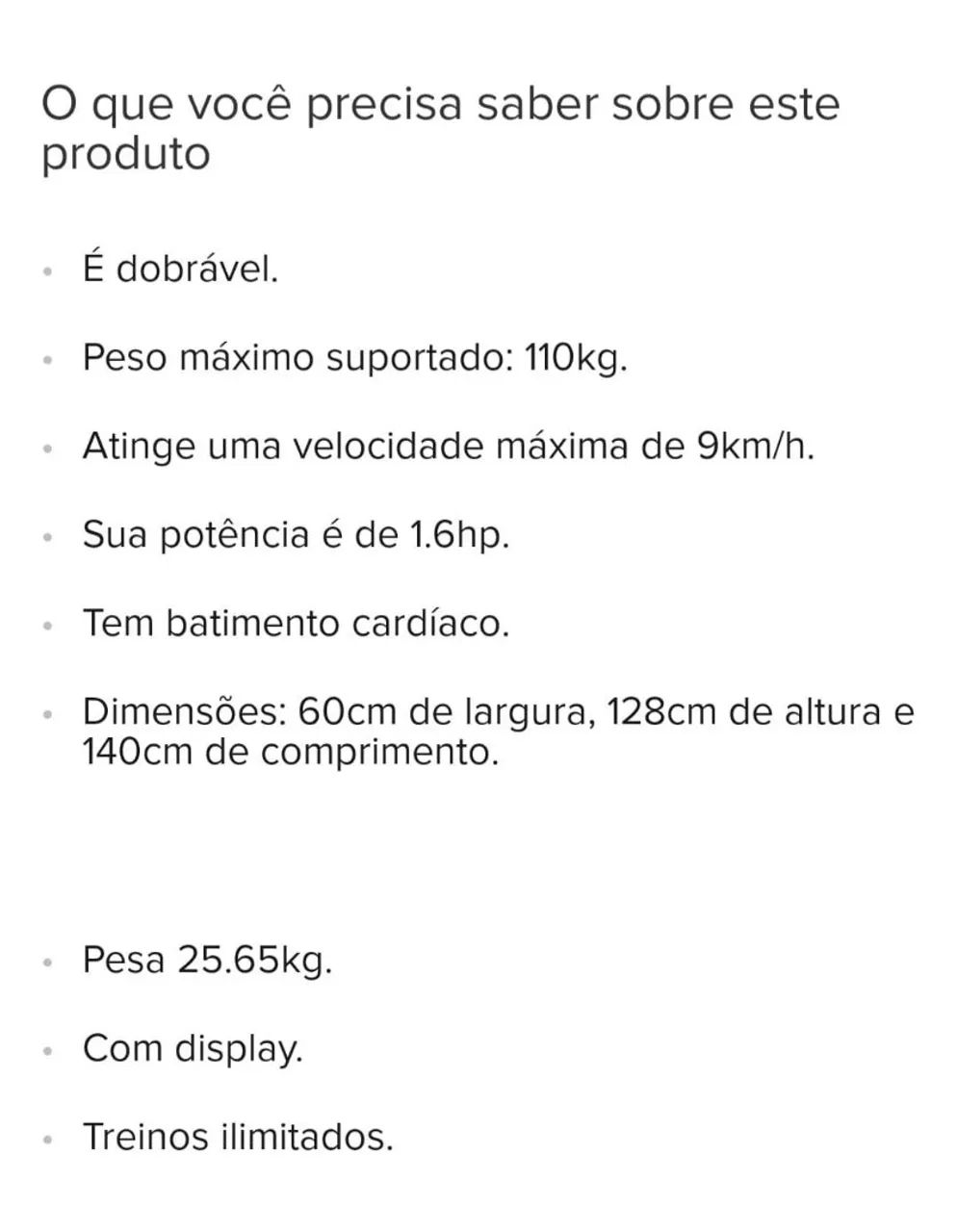 Esteira Elétrica DR 1600  - Foto 2