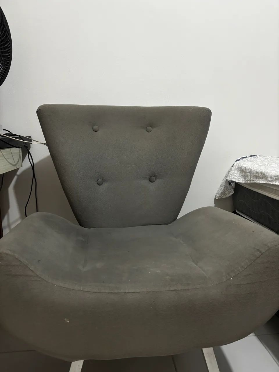 2 Poltronas Cinza - Foto 2