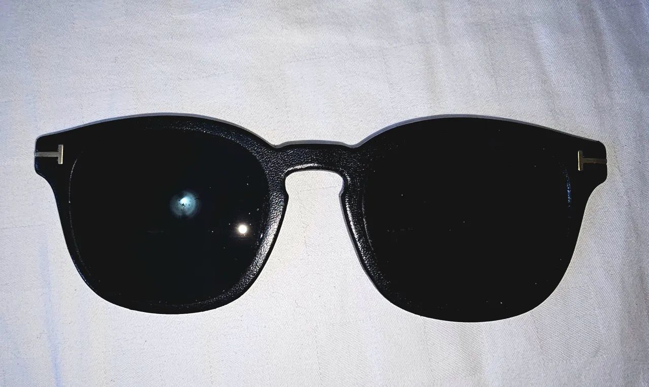 Oculos Tom Ford Clip On Preto  - Foto 5