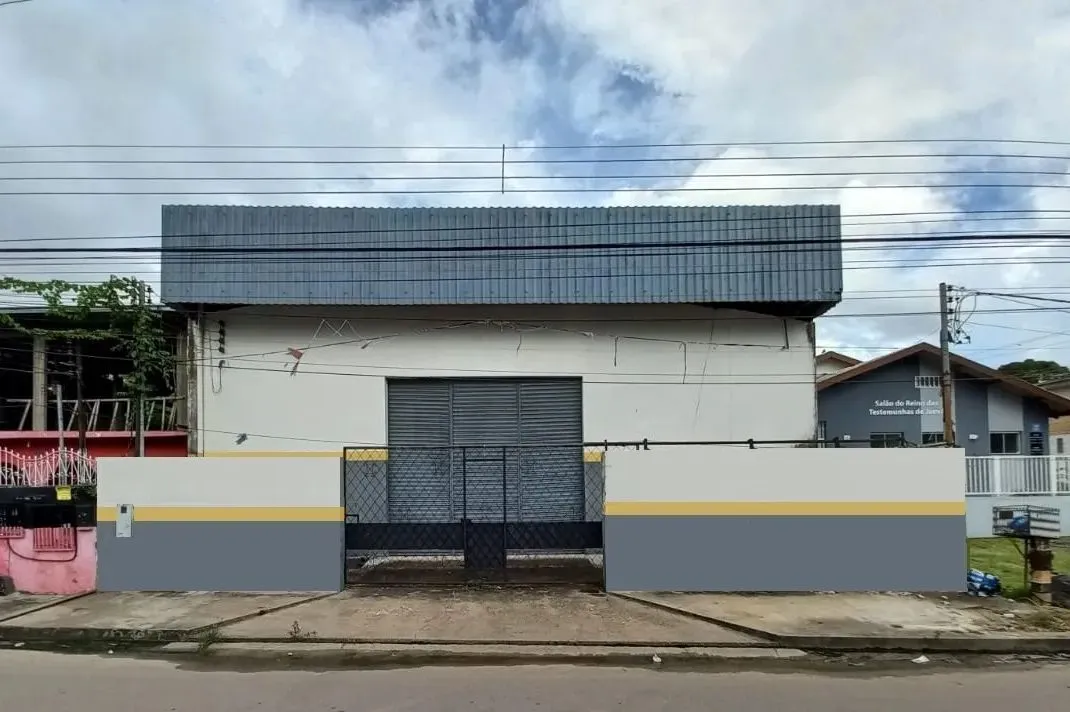 Galpão comercial, 600m² Bairro Petrópolis, Manaus AM.