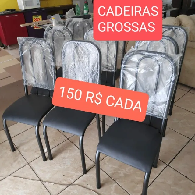 CADEIRAS TUBOLAR NOVAS