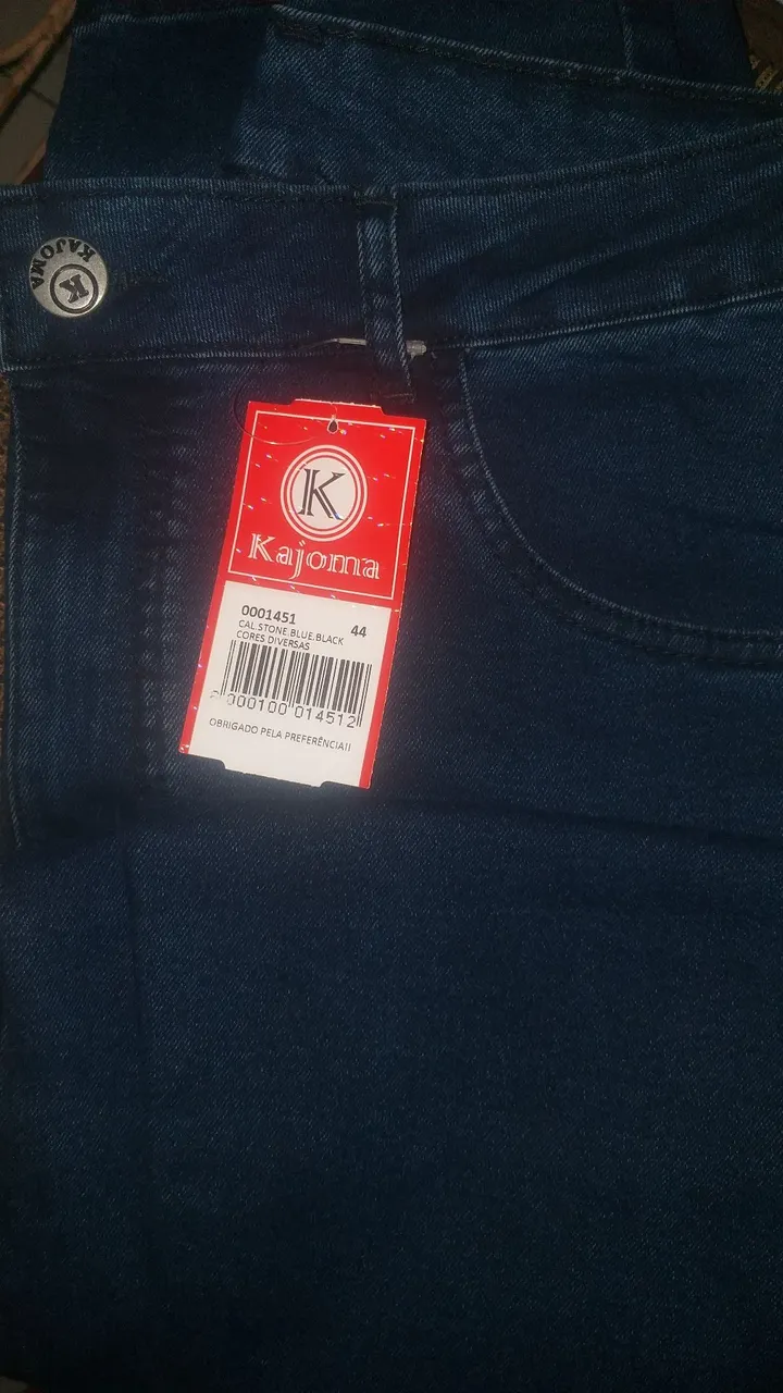 Calça Jeans Kajoma Azul 44