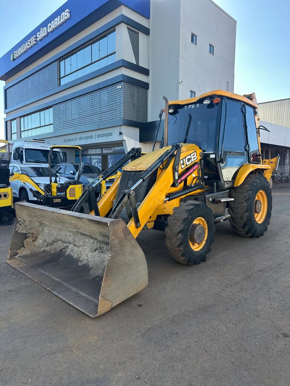 Retro escavadeira JCB 3CX 2016 4x4 