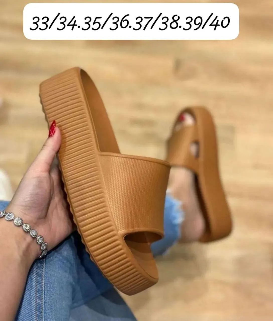 Sandália nuvem 33 ao 39 - Foto 4