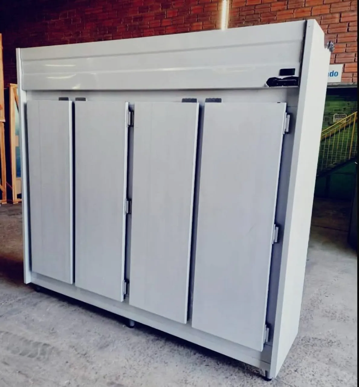 Geladeira industrial Mini-Câmara Comercial 4 portas Inteiras NOVA