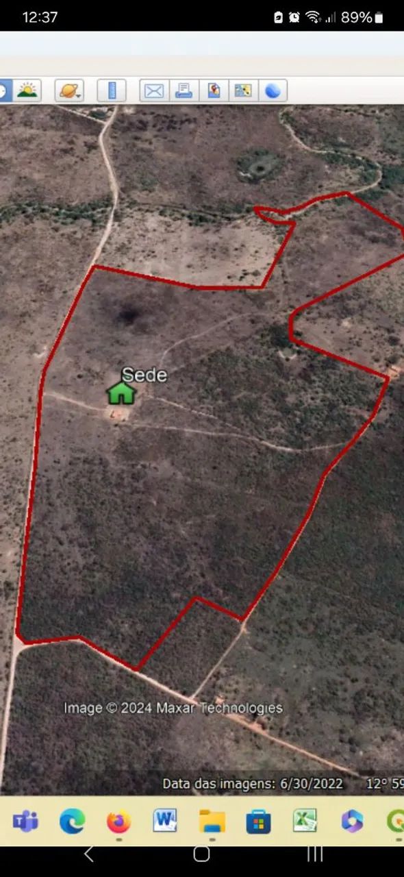 Fazenda 98 Tarefas Brejões-BA Excelente Terreno Oportunidade Negócio Rural roça - Foto 4