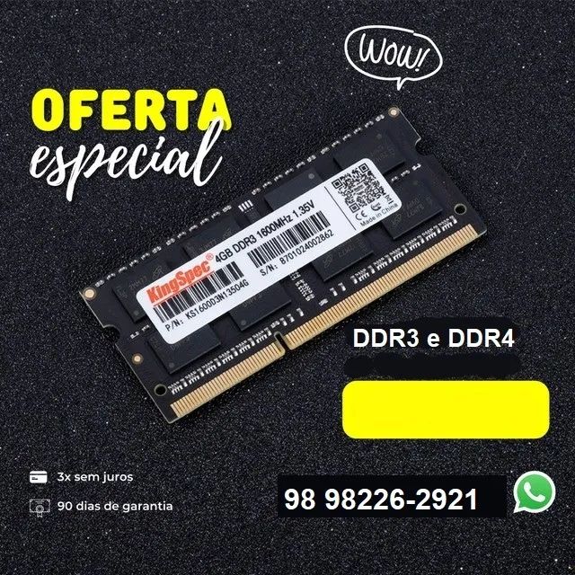 Memória Ram Desktop e Notebook Laptop - Valores e Modelos na Descrição - Foto 4