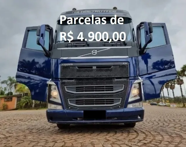 Volvo FH 540 8x2 2020 Caçamba L.S Entrada mais Parcelas com Serviço.