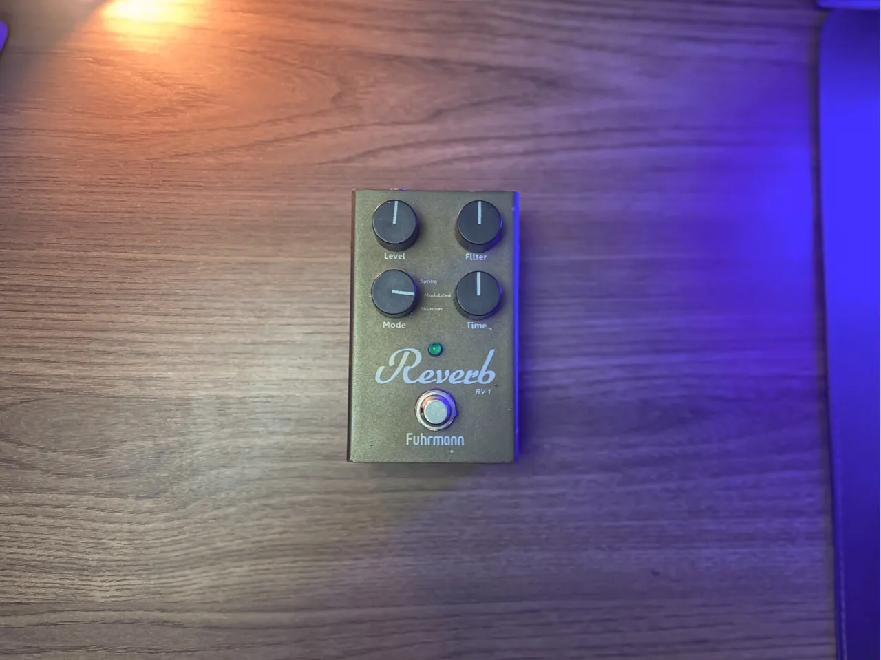 Pedal Reverb RV-1 Fuhrmann