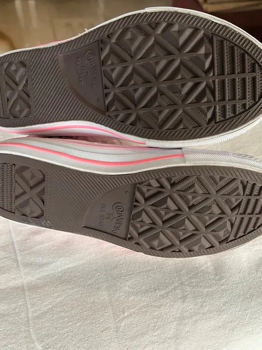 Tênis Converse All Star Rosa 33 - Foto 4