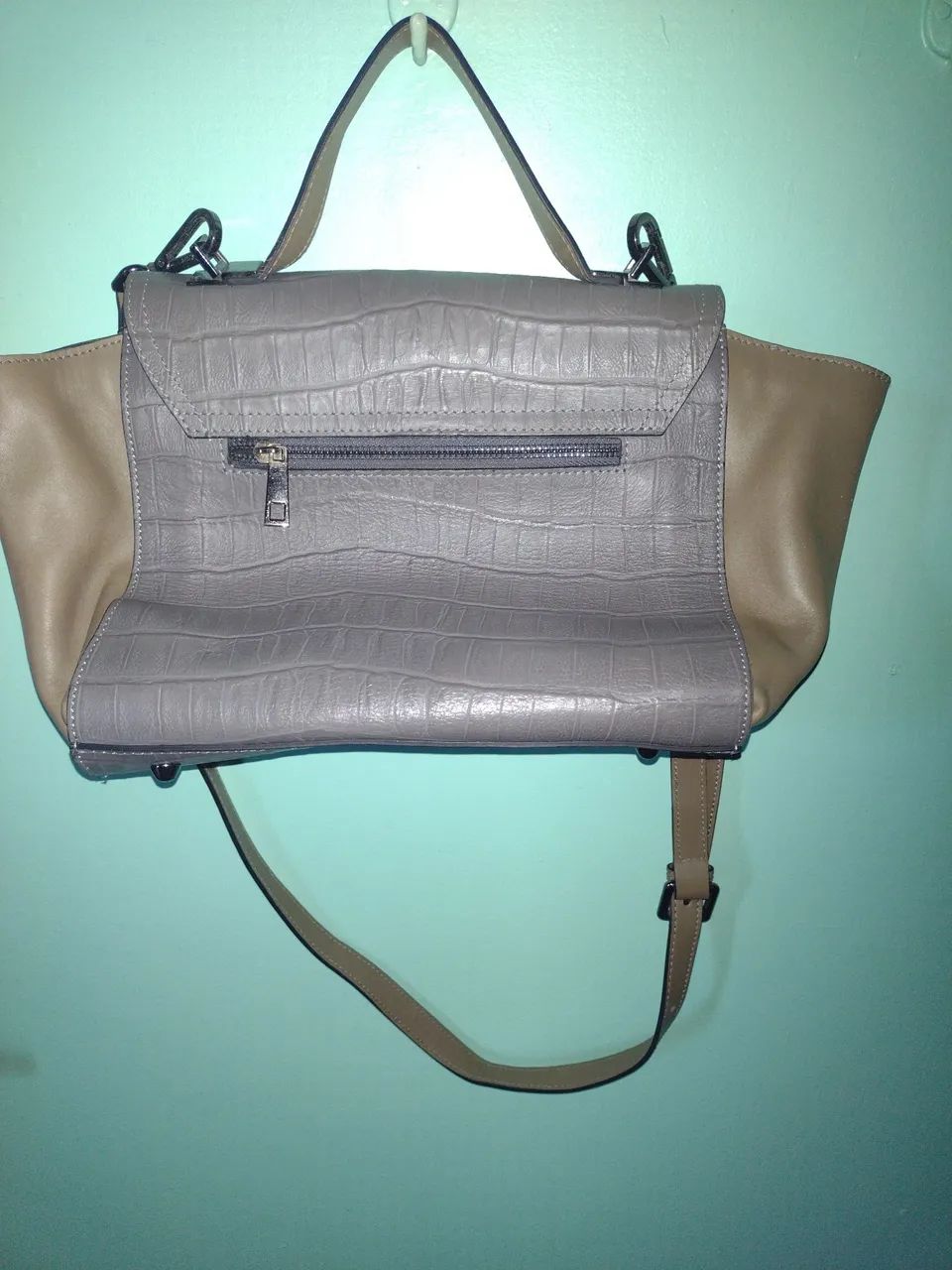 Bolsa couro legítimo italiana  - Foto 3