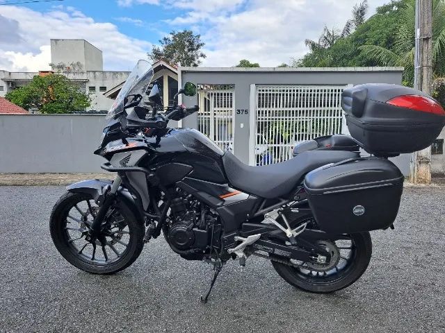 HONDA CB 500 X 2022 - preta - 34.800 Km - único dono IPVA 2025 - Foto 6