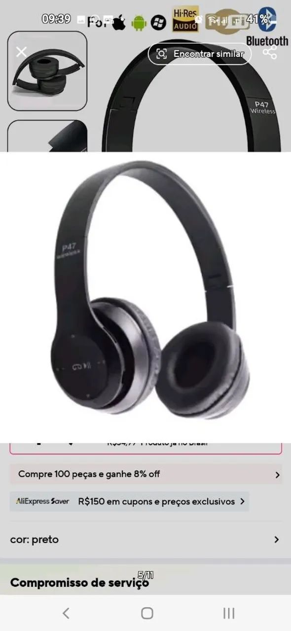 Fone de ouvido profissional wifi - Foto 2