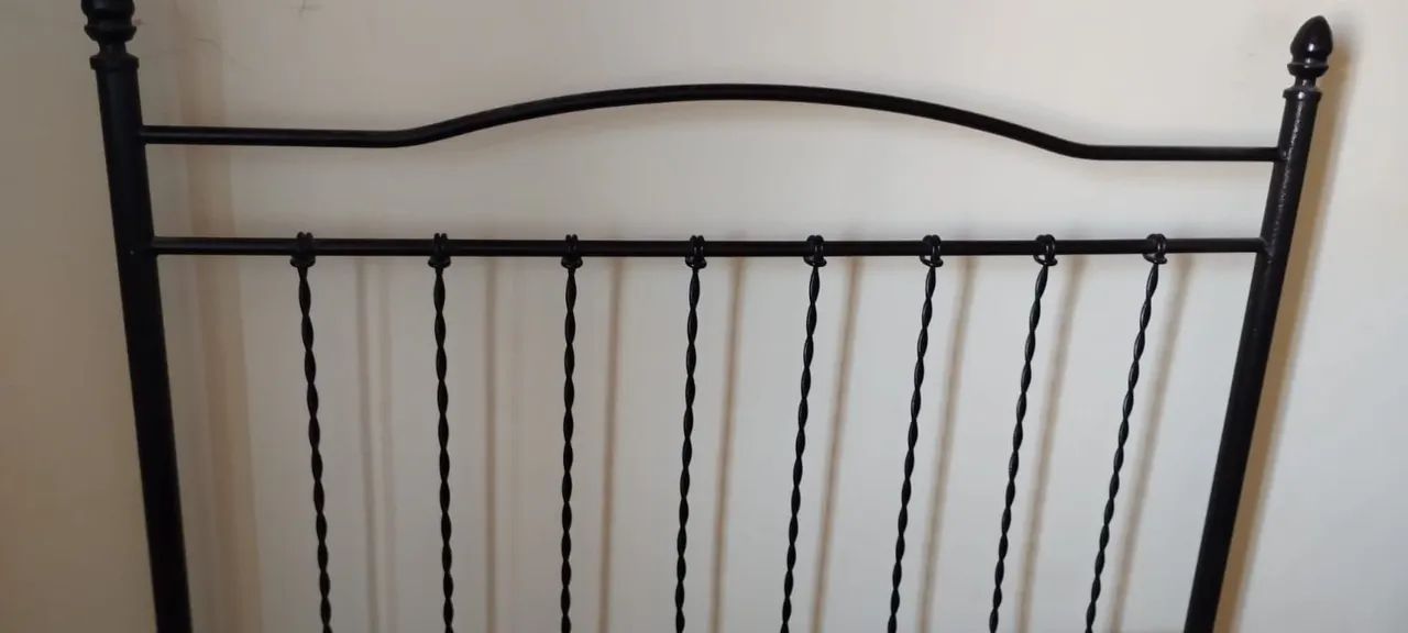 Cabeceira de Cama de Ferro - Rústica e Elegante - Foto 2