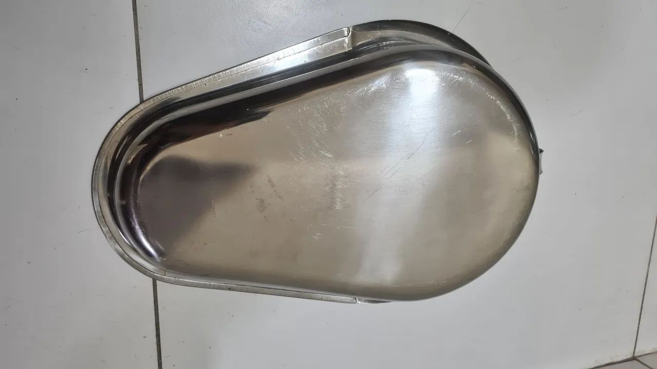Penico Hospitalar de Aço Inox - Foto 2