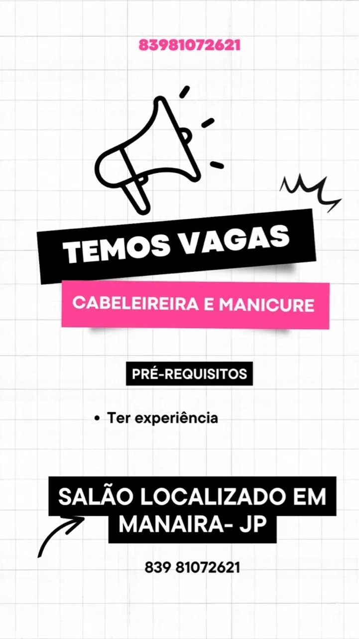 Manicure e cabeleireira