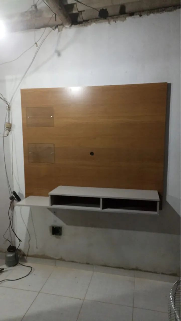 Painel de TV com nincho 