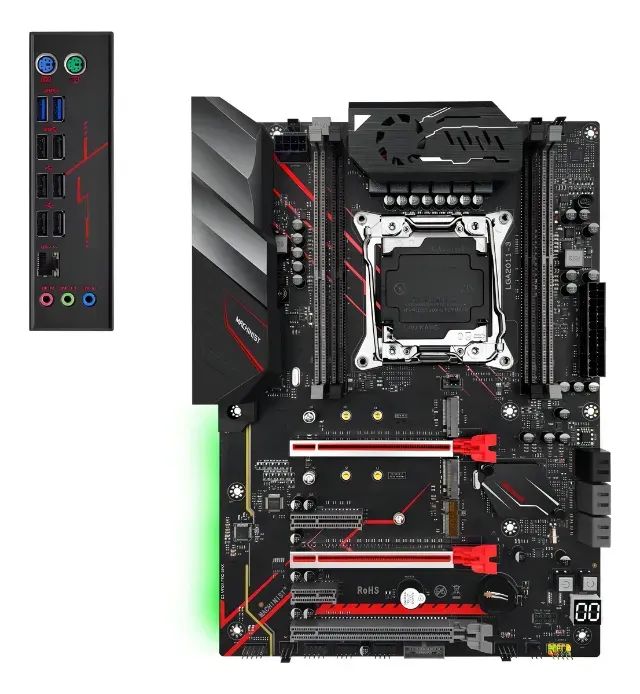 Placa Mãe X99 E5-mr9a Pro Max + CPU Xeon E5 2666v3 2,9 GHz  - Foto 2