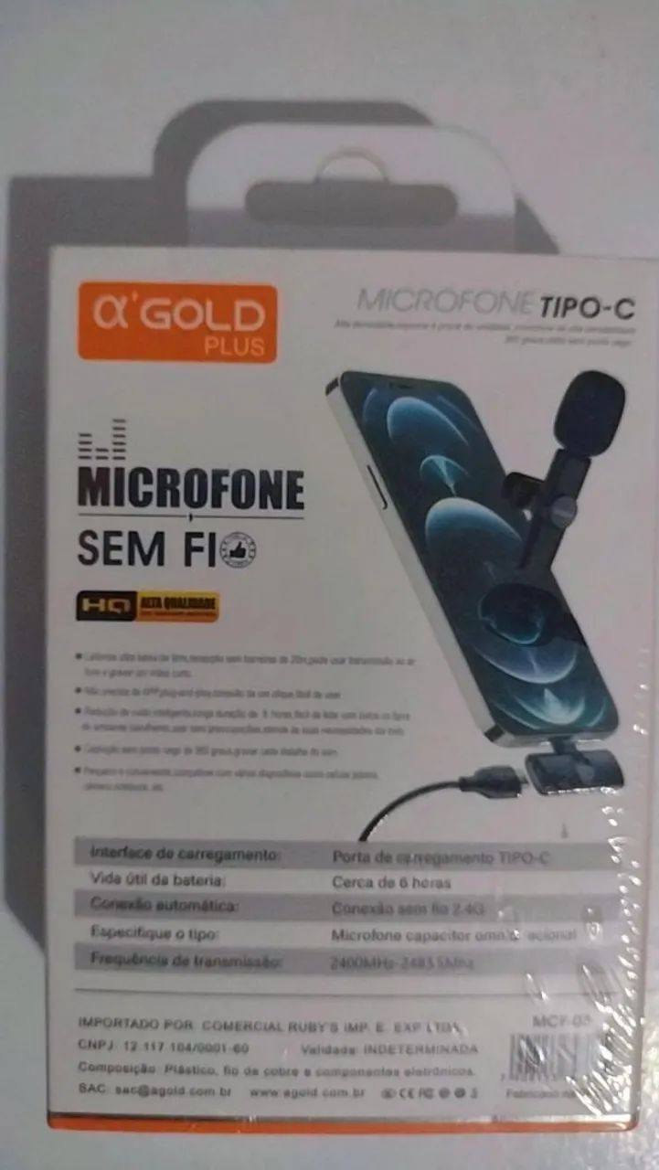 Microfone Lapela - Foto 2