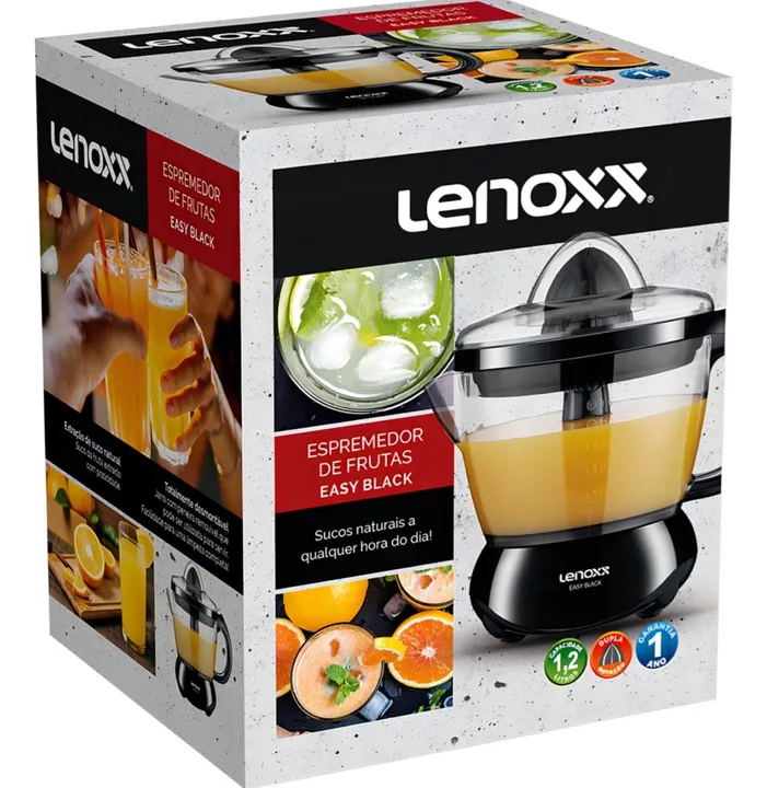 Espremedor de Frutas Lenoxx Easy Black na promoção ?