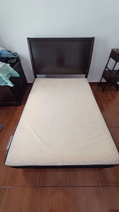 Base Cama de Casal com Cabeceira - Foto 5