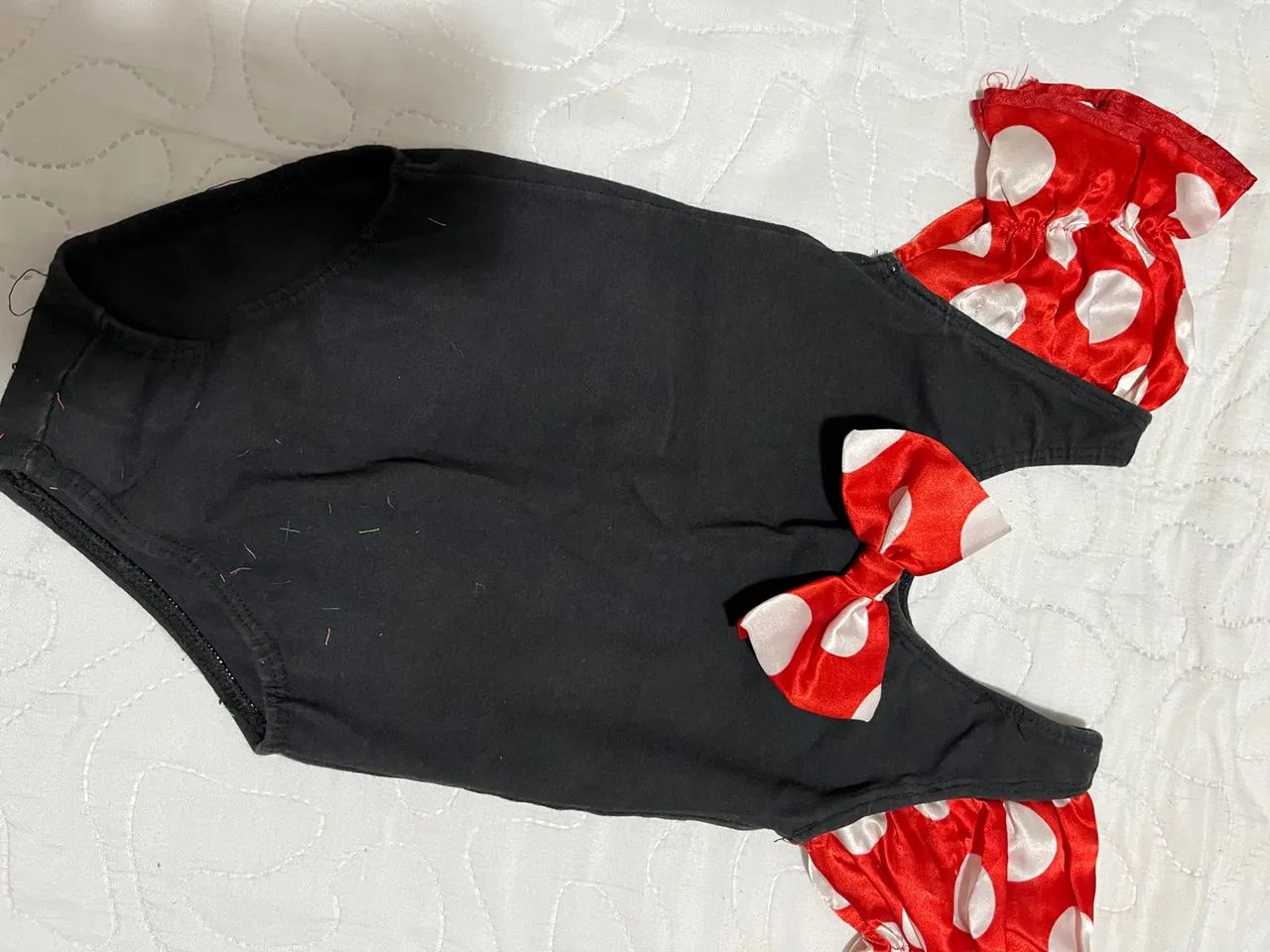 Fantasia Infantil Minnie Vermelha - Foto 3