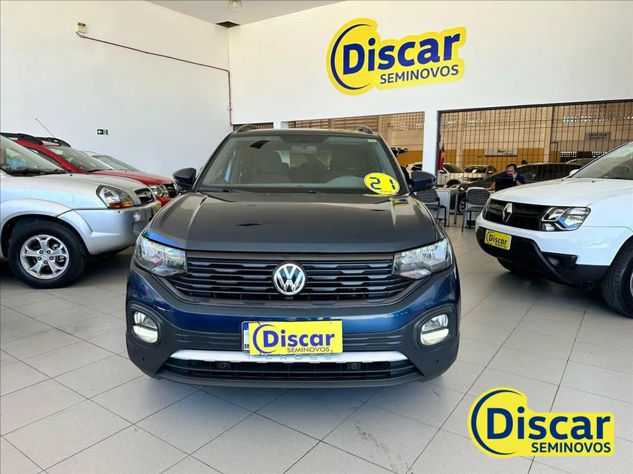 VOLKSWAGEN T-CROSS 1.0 200 TSI TOTAL FLEX AUTOMÁTICO!! - Foto 3