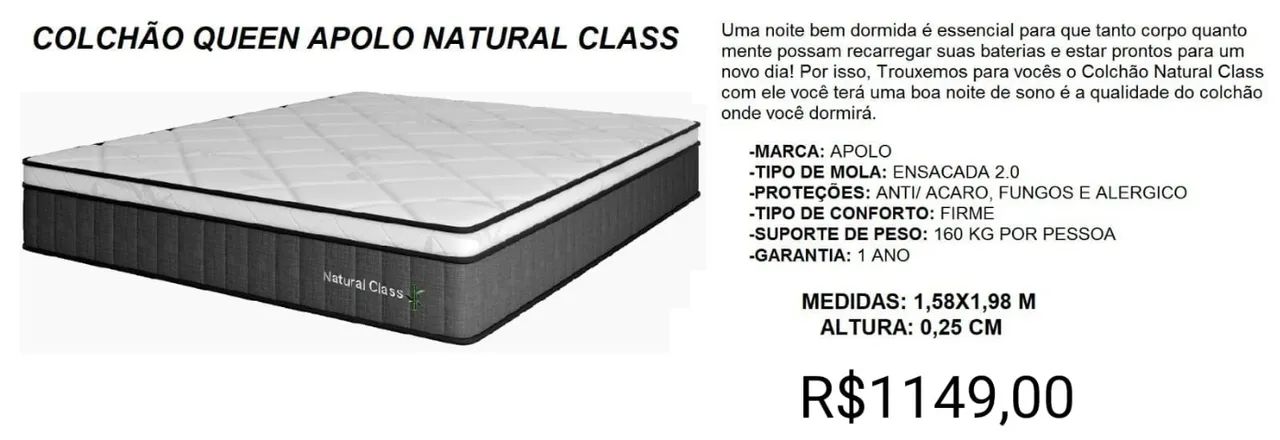 COLCHÃO QUEEN MOLAS E ESPUMAS VARIOS MODELOS A PRONTA-ENTREGA - Foto 4