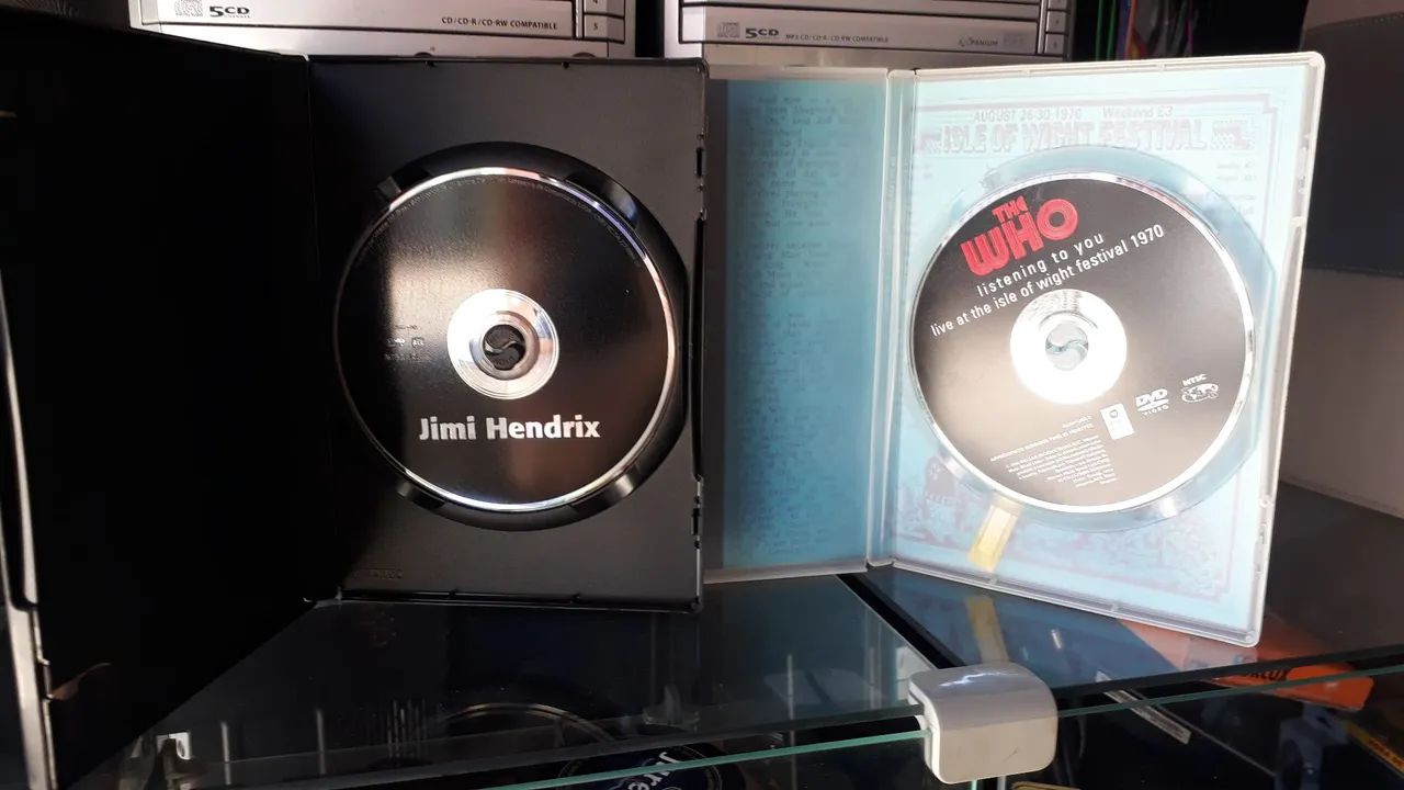 DVDs Originais Jimi Hendrix e Tua Who - Foto 4