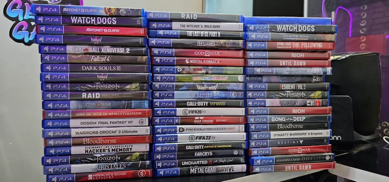 Coleção de Jogos PS4 - Diversos Títulos
