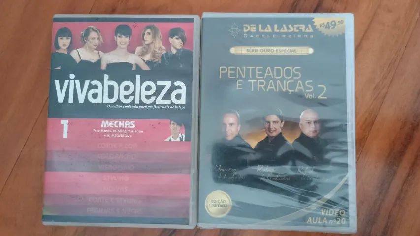 DVD PARA PROFISSIONAIS DO CABELO