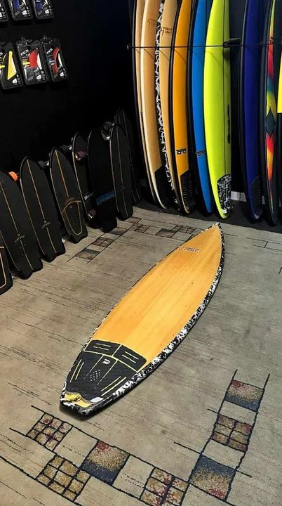 Prancha Surf Powerlight Plus Personalizada Fcs 2 Semi Nova - Foto 4