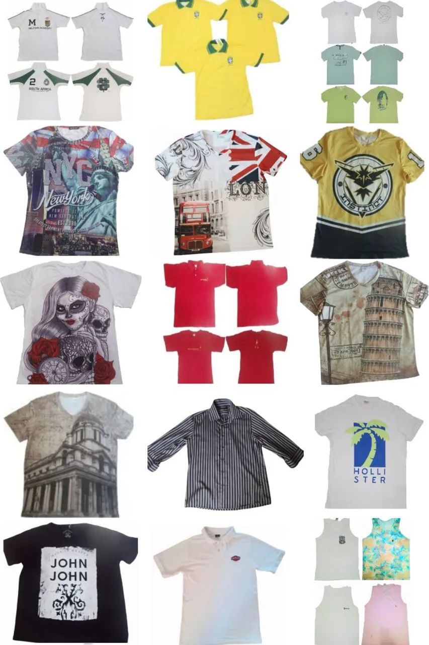 Camisas, Camisetas Diversas - Foto 2