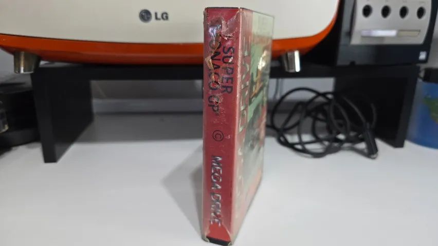 Super Monaco GP Mega Drive/Genesis original Tectoy com caixa e encarte - Foto 3