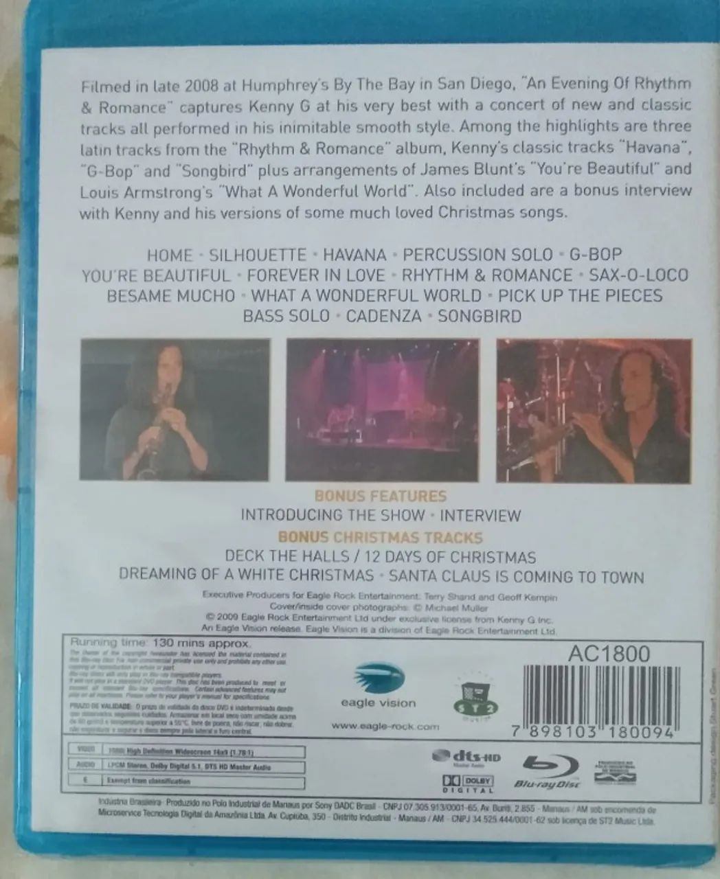 Blu-ray - KennyG - The love We Make - Lacrado - Foto 2
