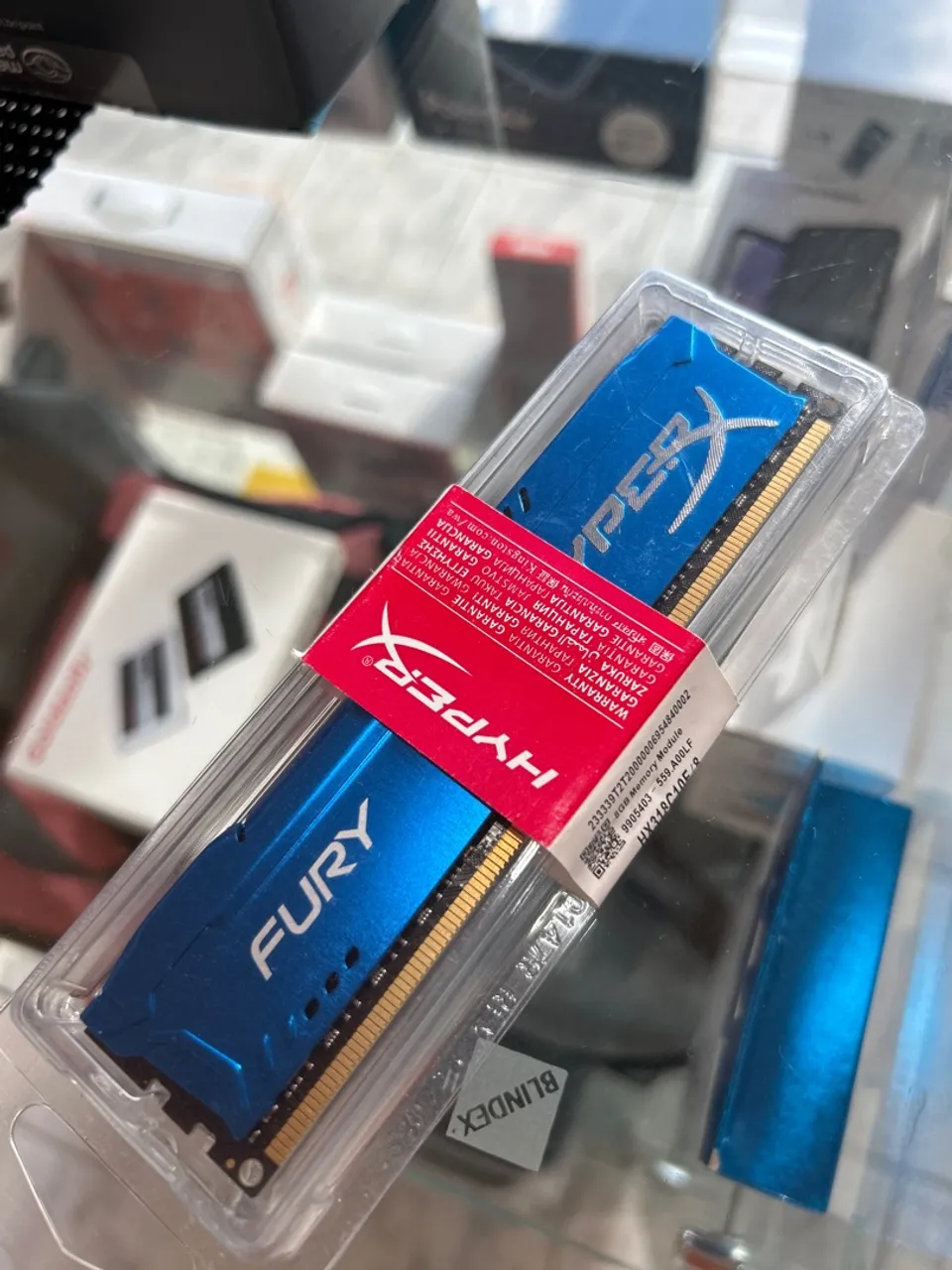 Memória RAM HyperX Fury 8GB 3200MHz